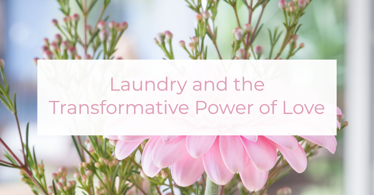 Laundry and the Transformative Power of Love